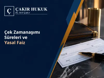 Çek Zamanaşımı Süreleri ve Yasal Faiz