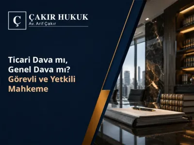 Ticari Dava mı, Genel Dava mı? Görevli ve Yetkili Mahkeme