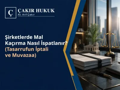 Şirketlerde Mal Kaçırma Nasıl İspatlanır? (Tasarrufun İptali ve Muvazaa)